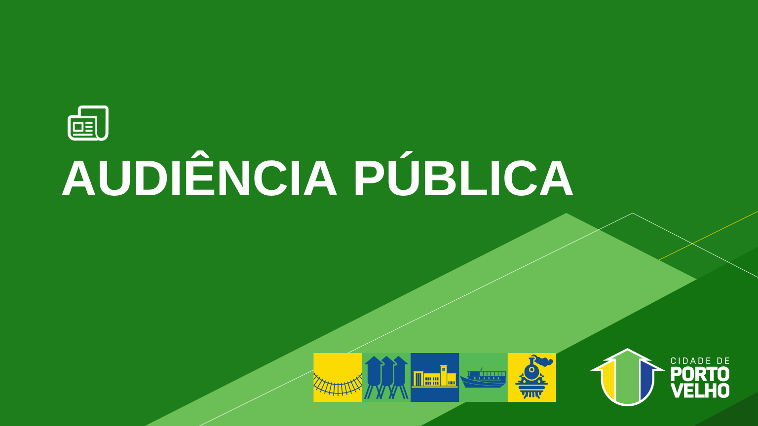 O evento será transmitido pelo canal oficial da Prefeitura de Porto Velho no YouTube