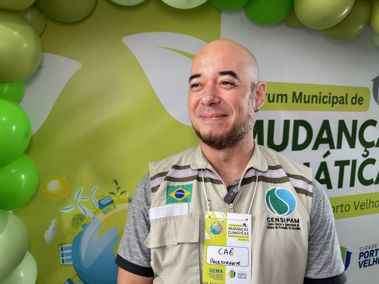 Caê Moura também enfatizou a importância da participação da sociedade