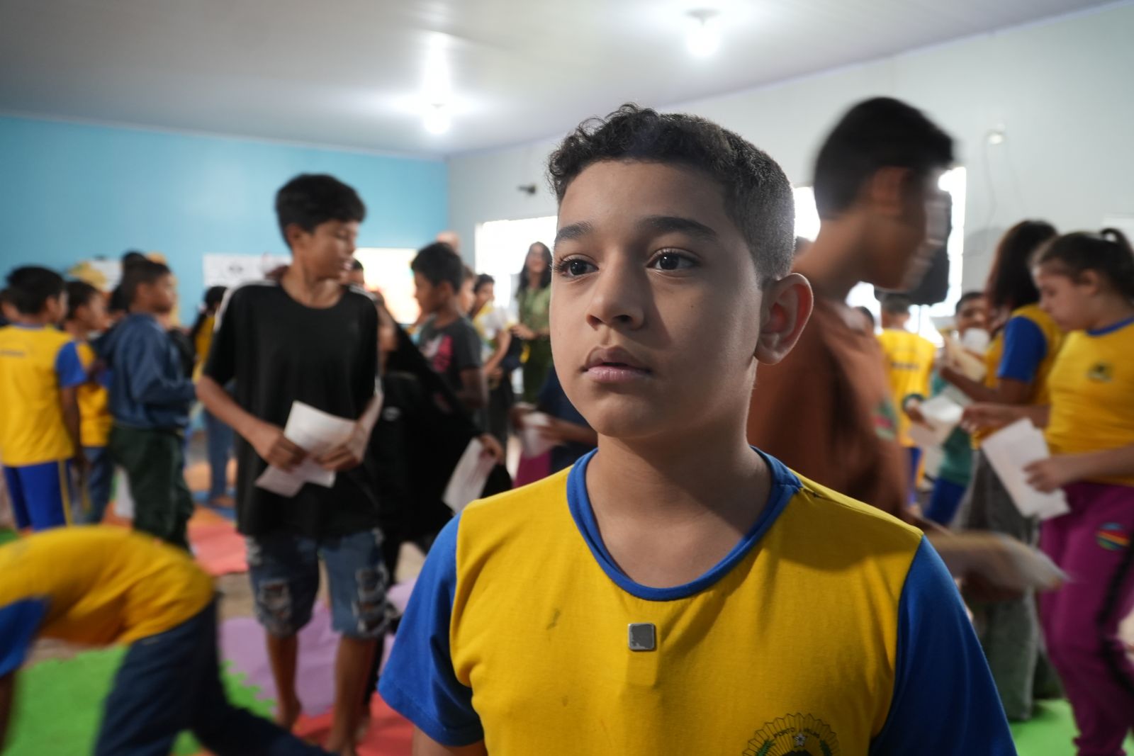 Para Carlos, foi uma experiência importante que ele levará para além do ambiente escolar