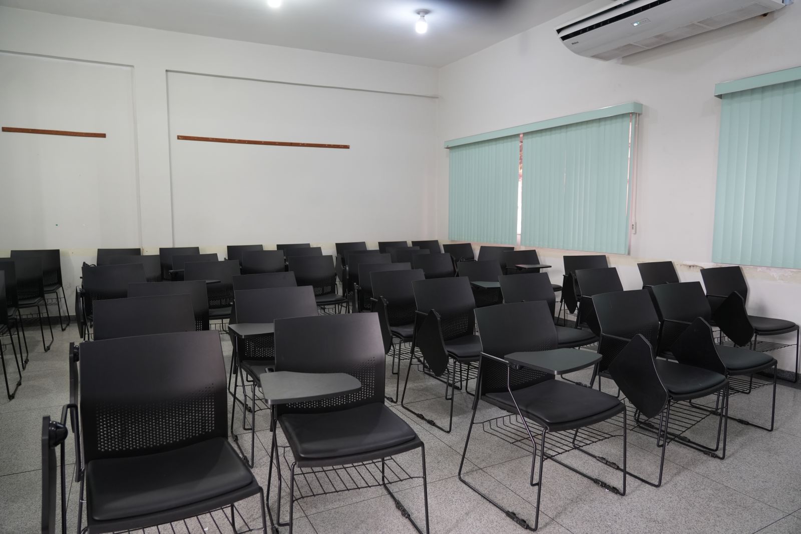 Centro dispõe de salas de formação denominadas Cujubim, Cuniã, Guaporé e Jamari