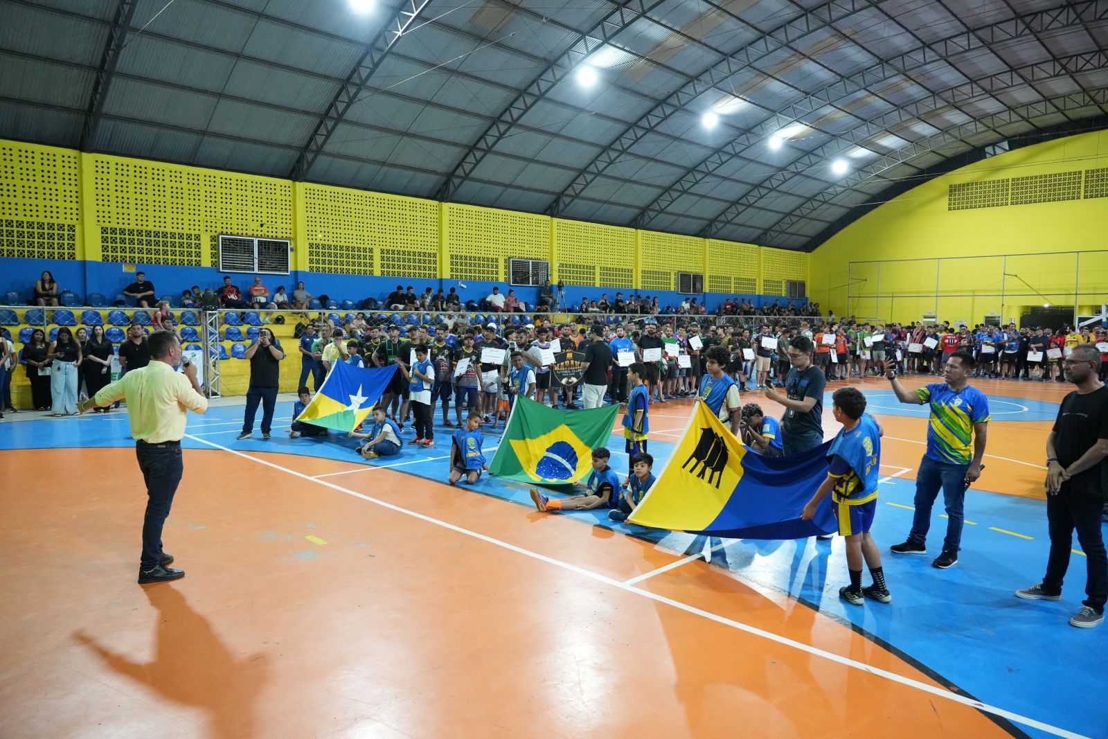 Abertura será às 19h, no Ginásio Poliesportivo Eduardo Lima e Silva (Dudu), na zona Sul da capital