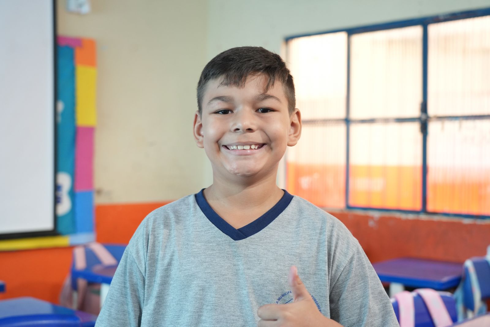 Davi Leandro, afirmou que aprendeu sobre a importância de cuidar dos animais com atenção e carinho