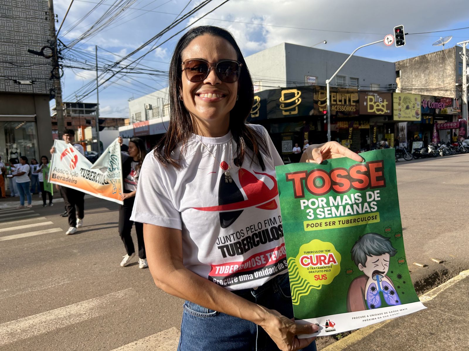 Geisa Brasil reforçou a importância do diagnóstico precoce