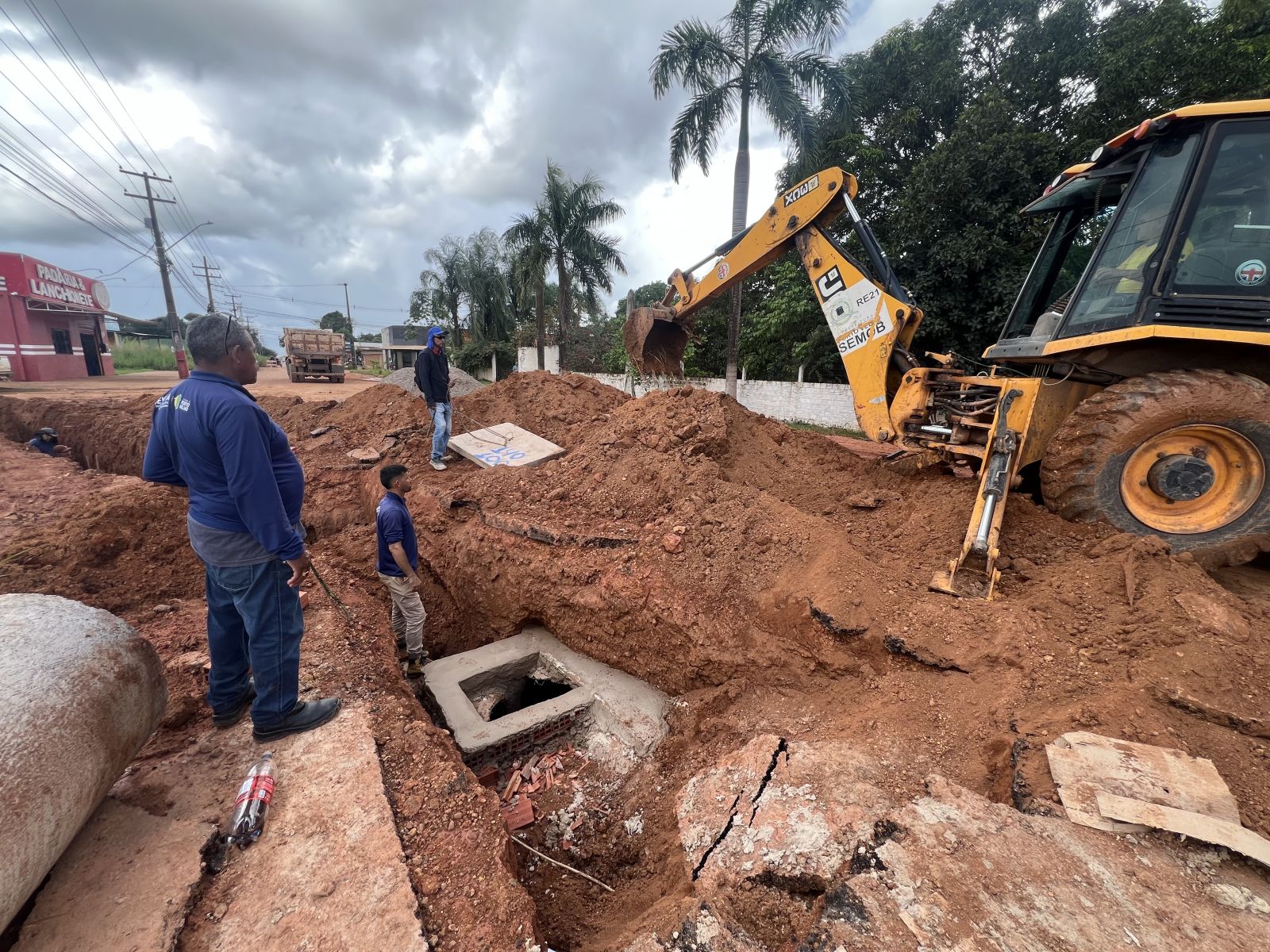Serviços estão concentrados na avenida Calama, no cruzamento com a rua Santa Maria, no bairro Planalto