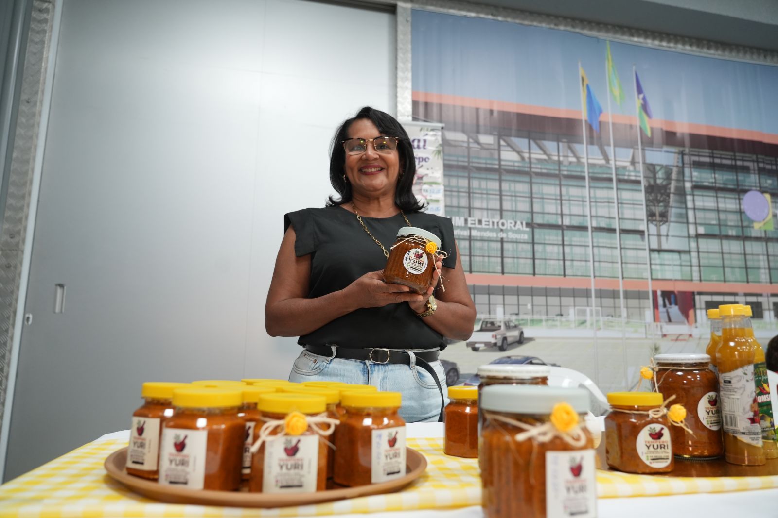 Joyce Freitas disse que a feira Mulher do Norte dá visibilidade ao produto e oportunidades de crescimento