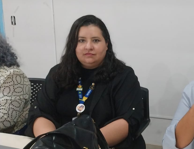 Para Poliana Miranda, a palestra fortalece a rede de proteção no município