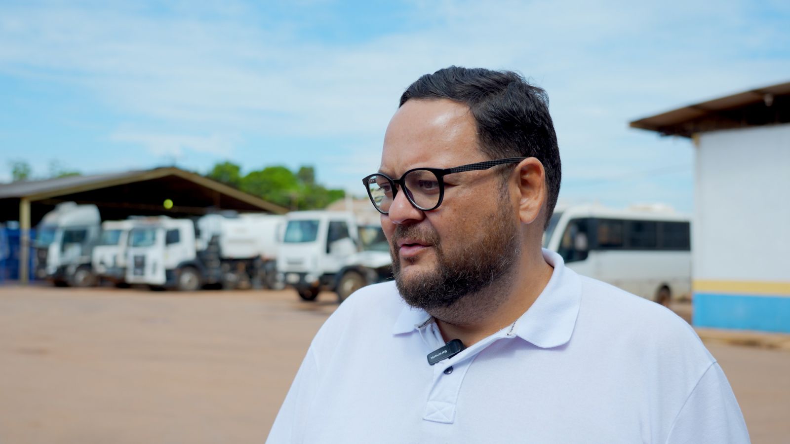 Thiago conta que ainda há muito por fazer, mas todos os dias o trabalho avança em vários pontos da região