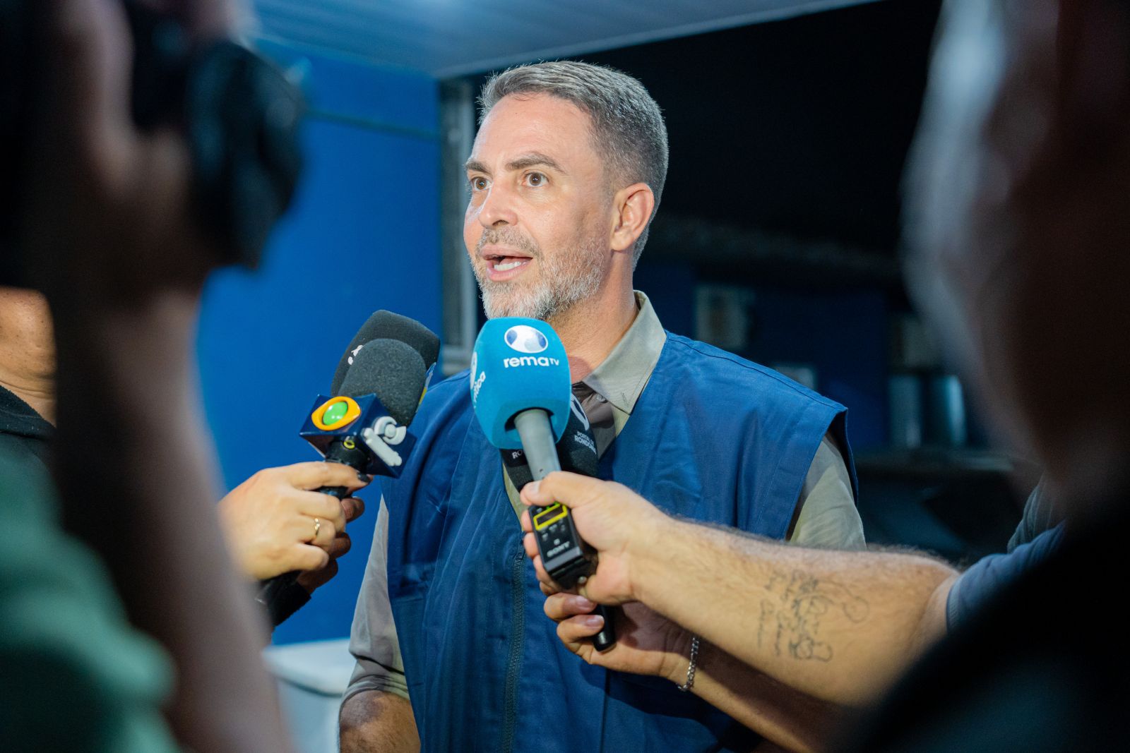 Léo Moraes reforçou o cuidado da gestão com a saúde da população no enfrentamento à doença