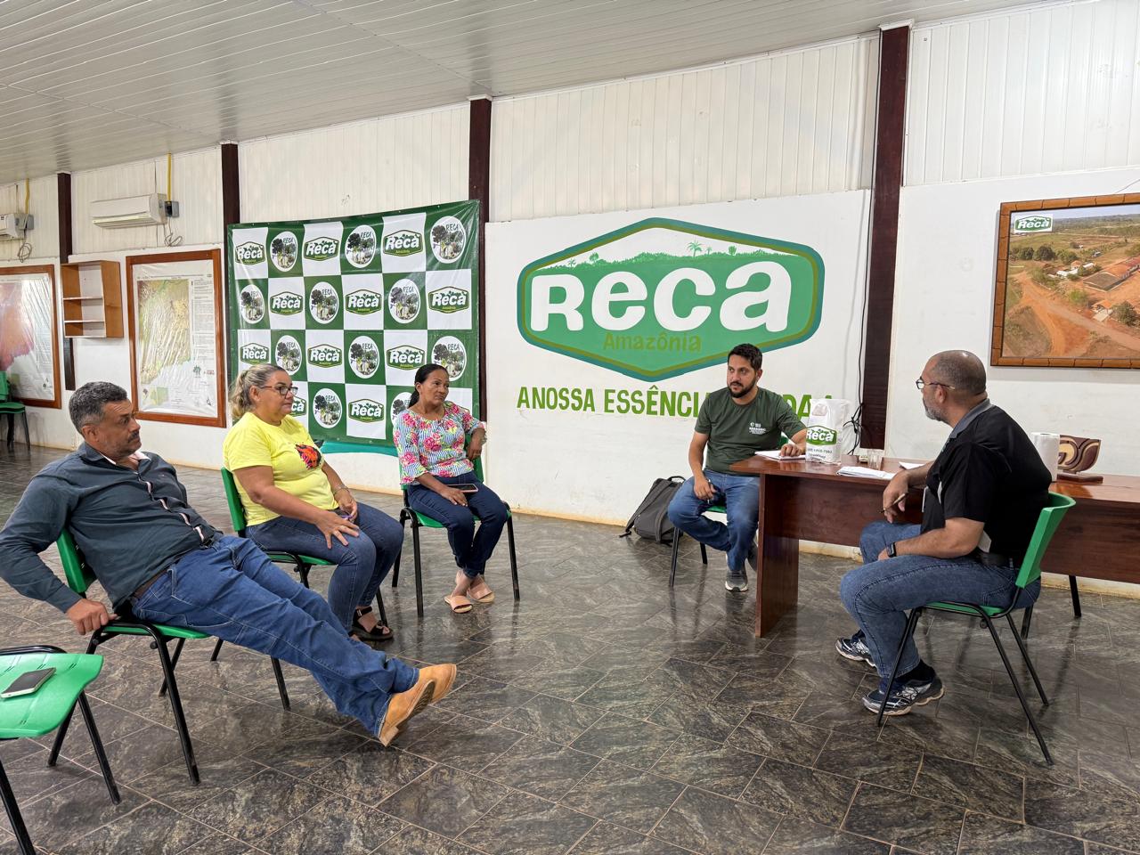 Prefeitura realizou uma visita técnica ao RECA, localizado no distrito de Nova Califórnia