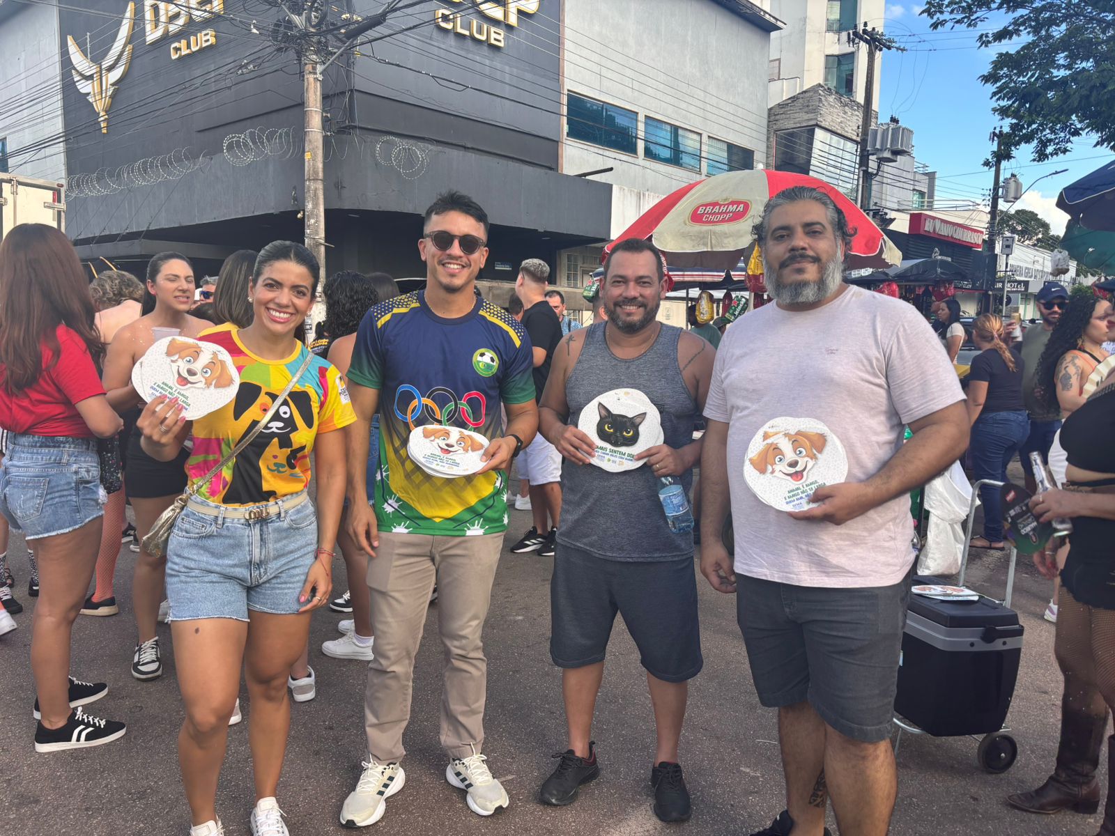 Iniciativa levou informações ao público sobre a importância da guarda responsável