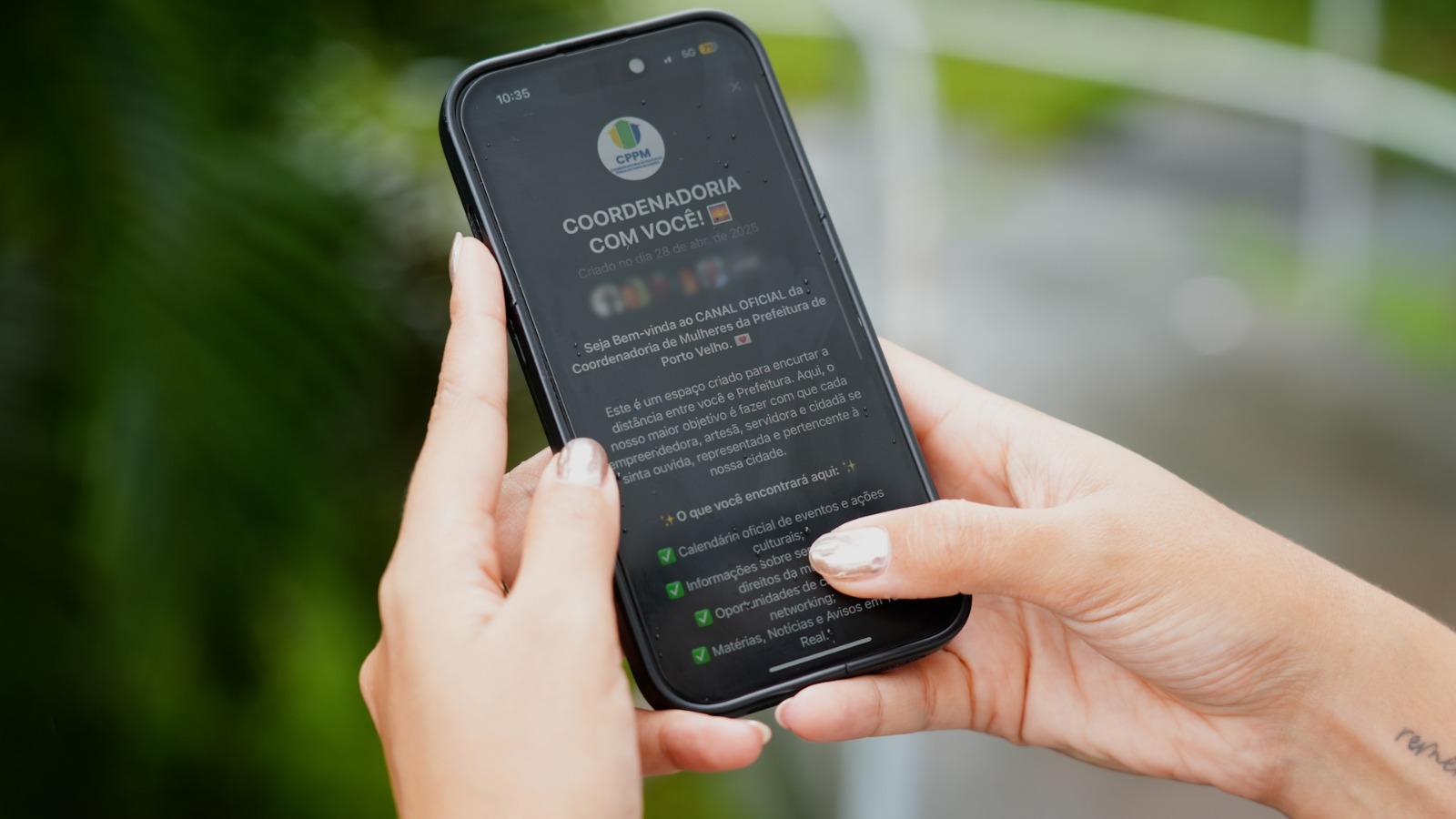 Coordenadoria com Você, é um grupo no WhatsApp que funciona como rede de apoio