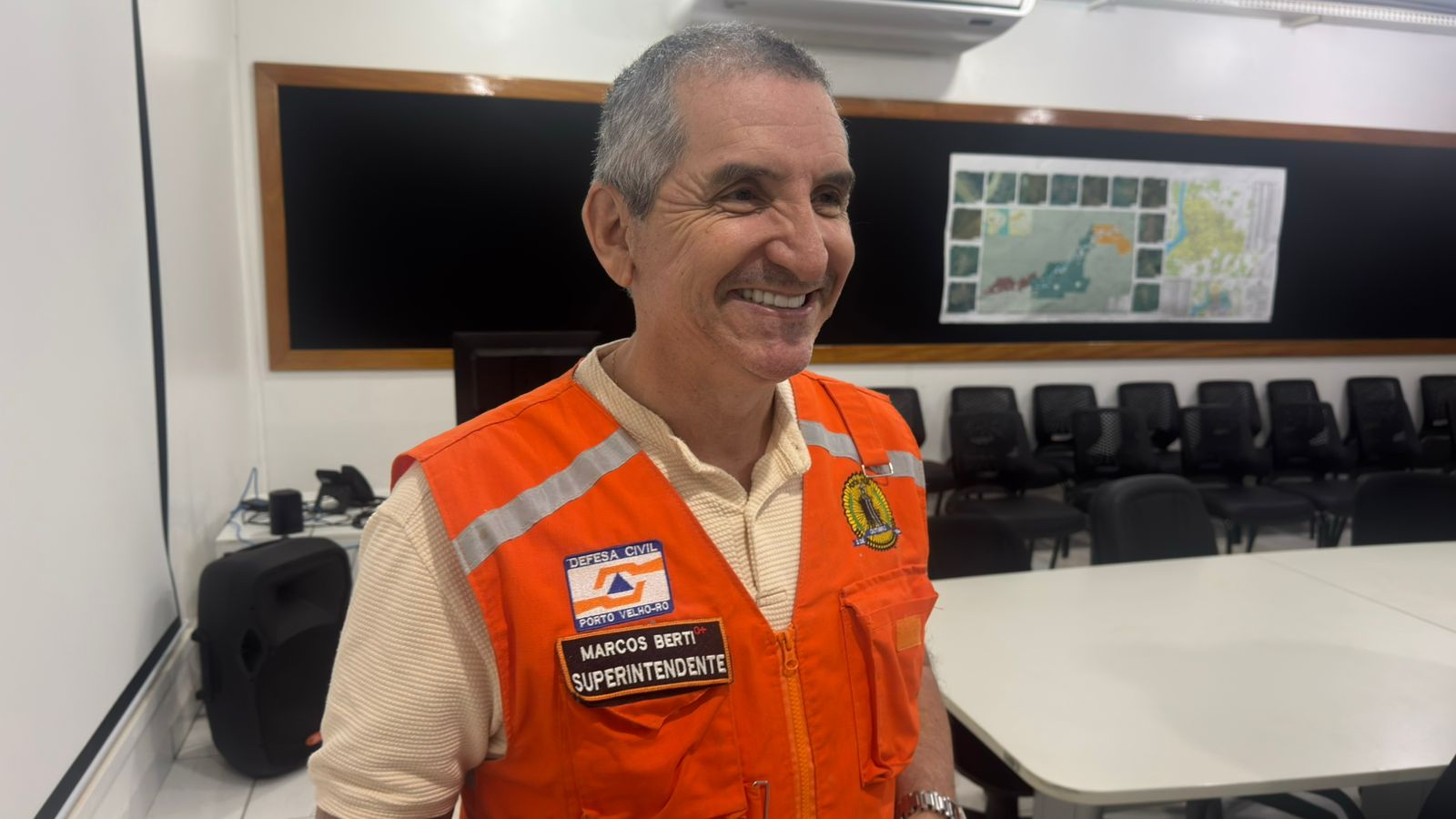 Para o Marcos Berti, a situação do nível do Rio Madeira exige monitoramento permanente