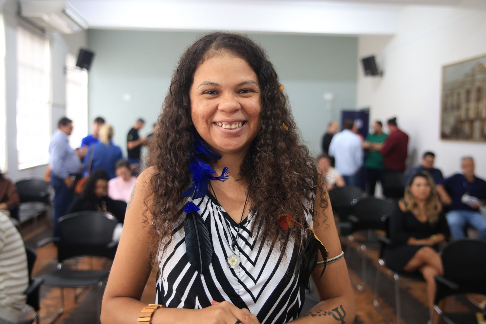  Anne Cleyane disse que essa rede de apoio é fundamental para garantir direitos e fortalecer a confiança